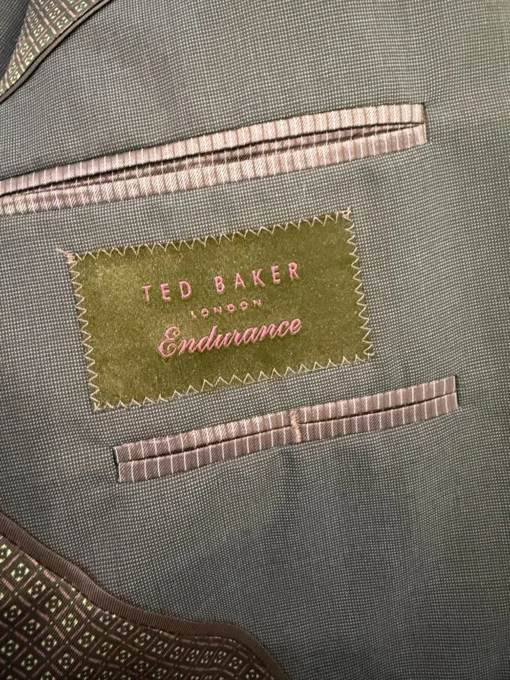 Suit: Ted Baker London, Jay CT Endurance, Navy Blue, 100% Wool